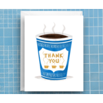 Nicole Marie Paperie Greek Coffee Thanks Card