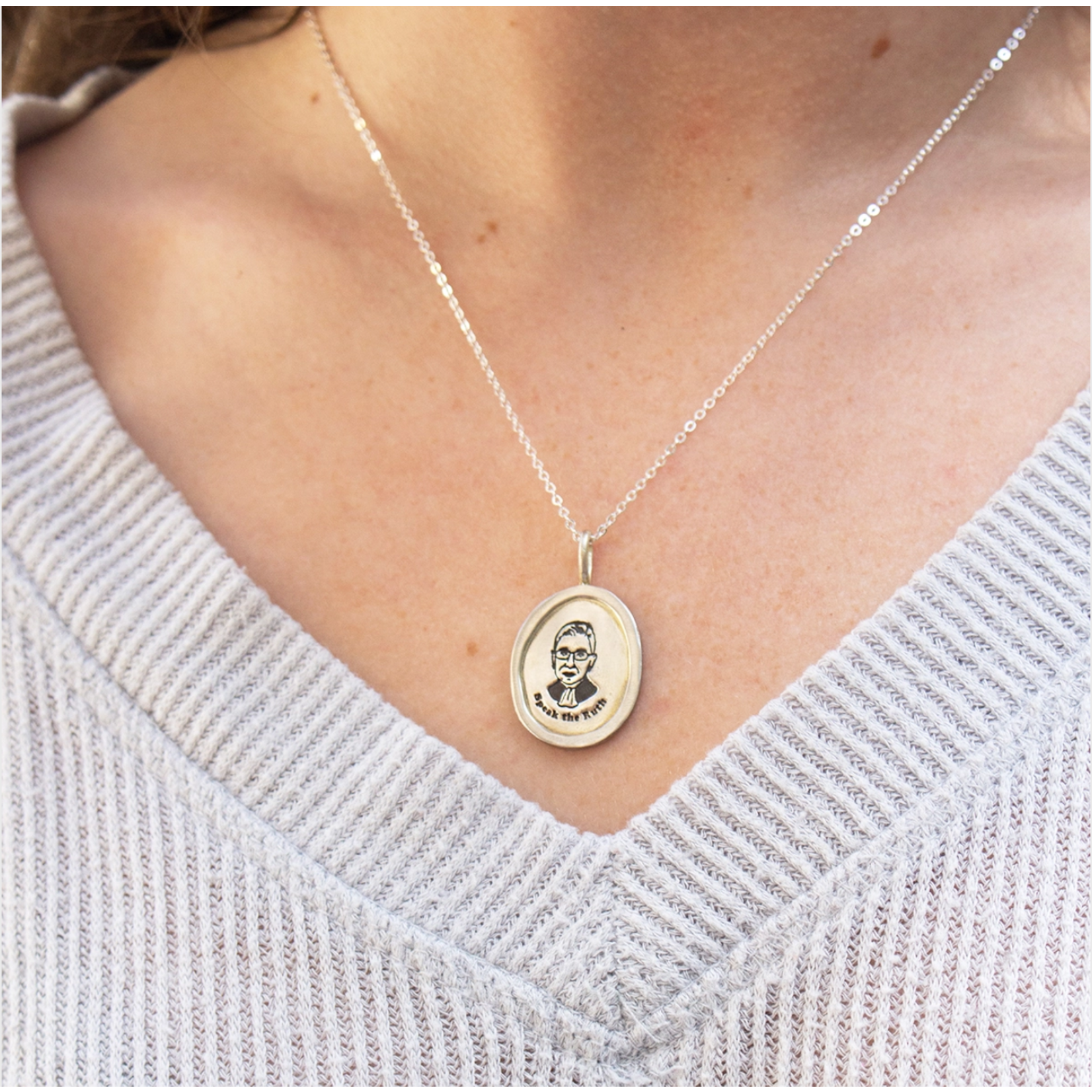 RBG Pendant Necklace - The Brass Owl