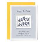 Little Goat All the Days Blur Together Birthday Card