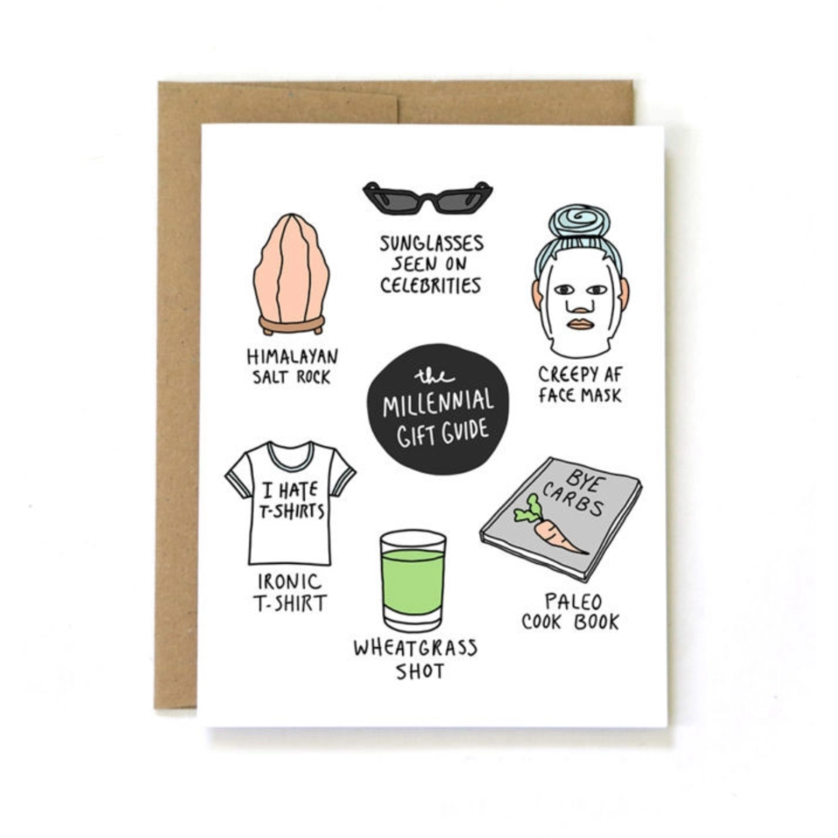 Unblushing Birthday Card - Millennial