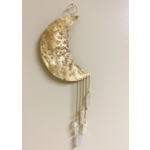 Metrix Jewelry Moon and Quartz Wall Hanging