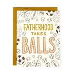 Wit & Whistle Balls Father's Day Card
