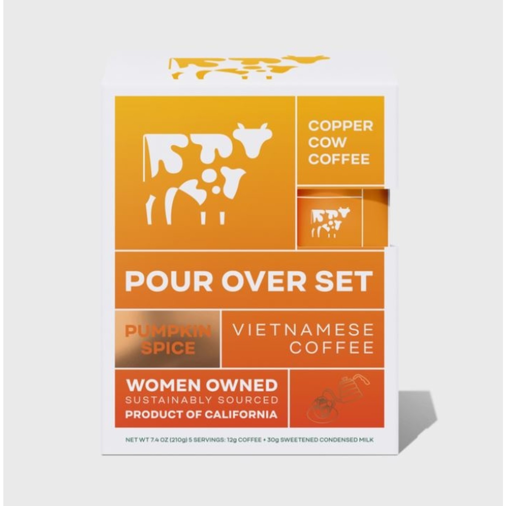 Copper Cow Coffee Coffee-Pumpkin Spice Latte-5 Pack