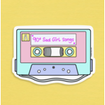 Siyo Boutique 90s Sad Girl Songs Vinyl Sticker