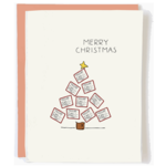 Pop + Paper Vaxmas Tree Christmas Card