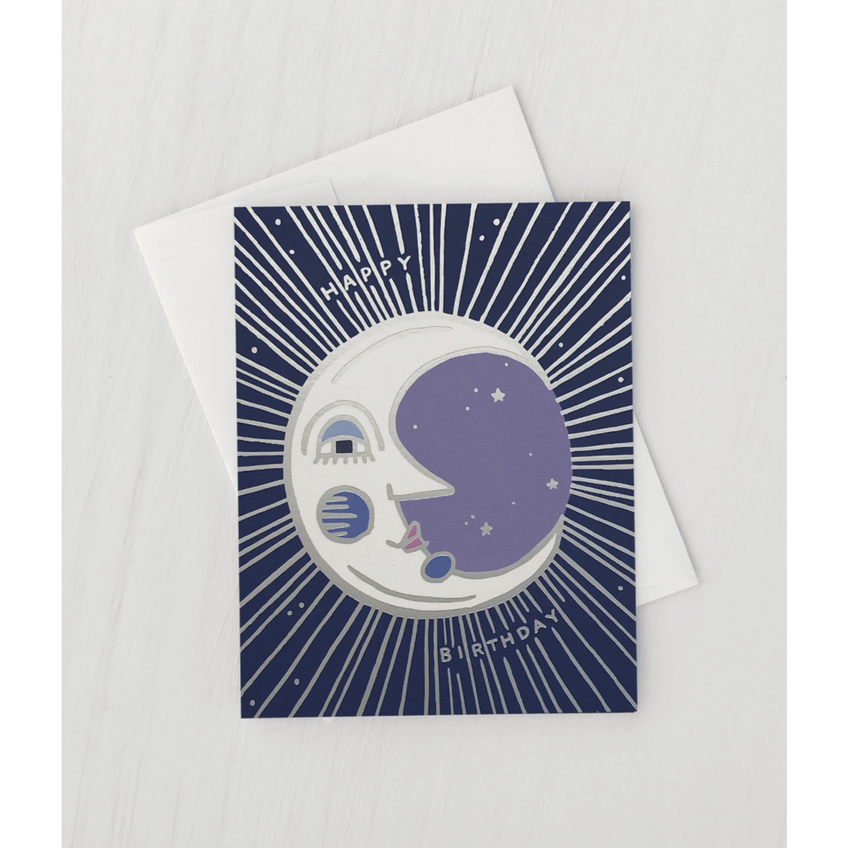 Idlewild Moon Birthday Card