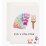 Bloomwolf Studio New Home Paint Greeting Card