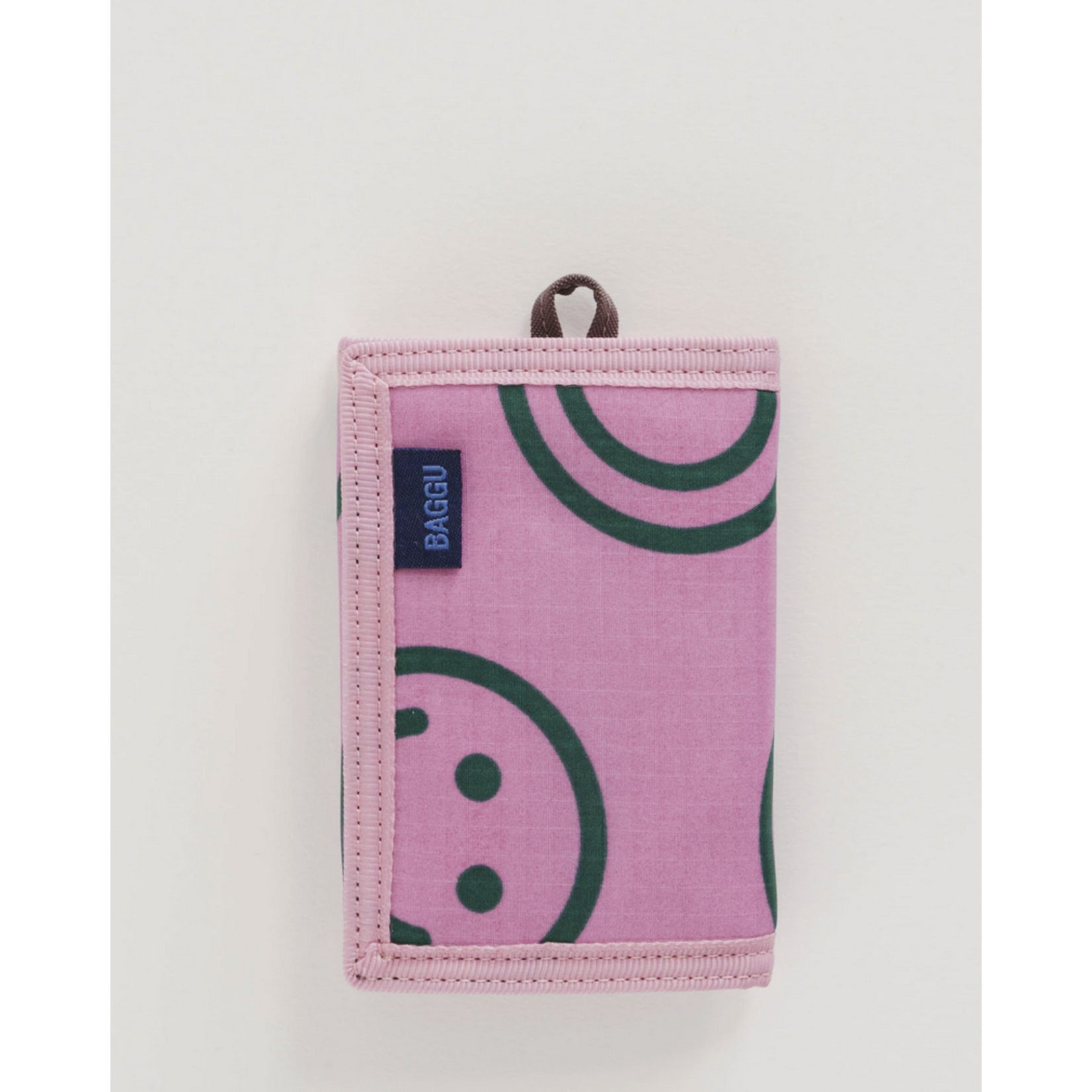 Baggu Nylon Wallet Raspberry Happy-FINAL SALE