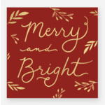 Frankie & Claude Small Match Box: Christmas Holiday Merry & Bright-FINAL SALE