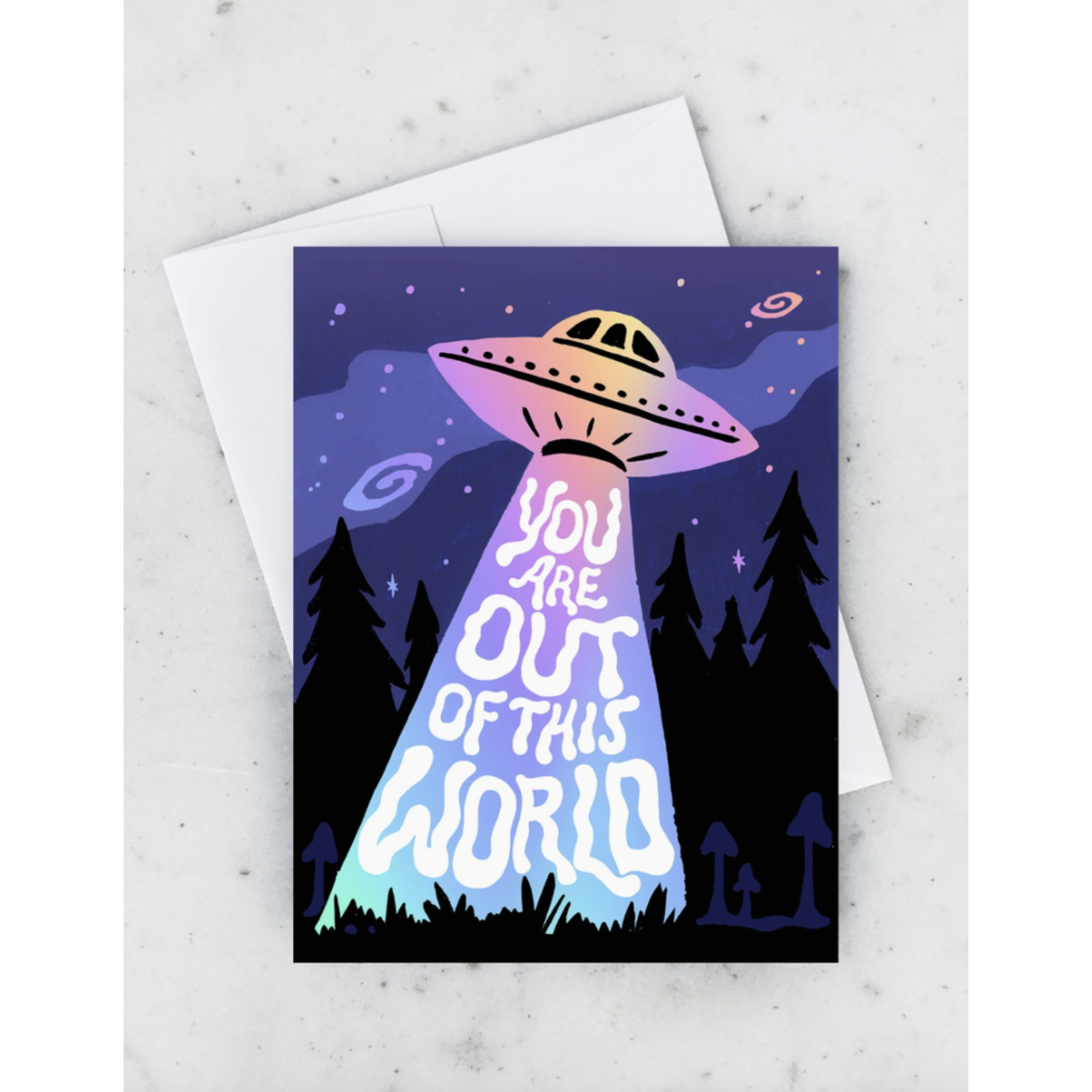 Idlewild Spaceship Card