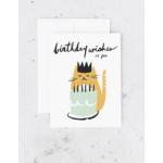Idlewild Kitty Wishes Birthday Card