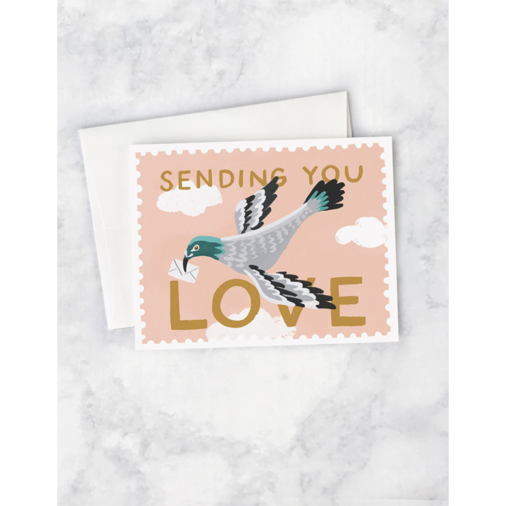 Idlewild Carrier Pigeon Card