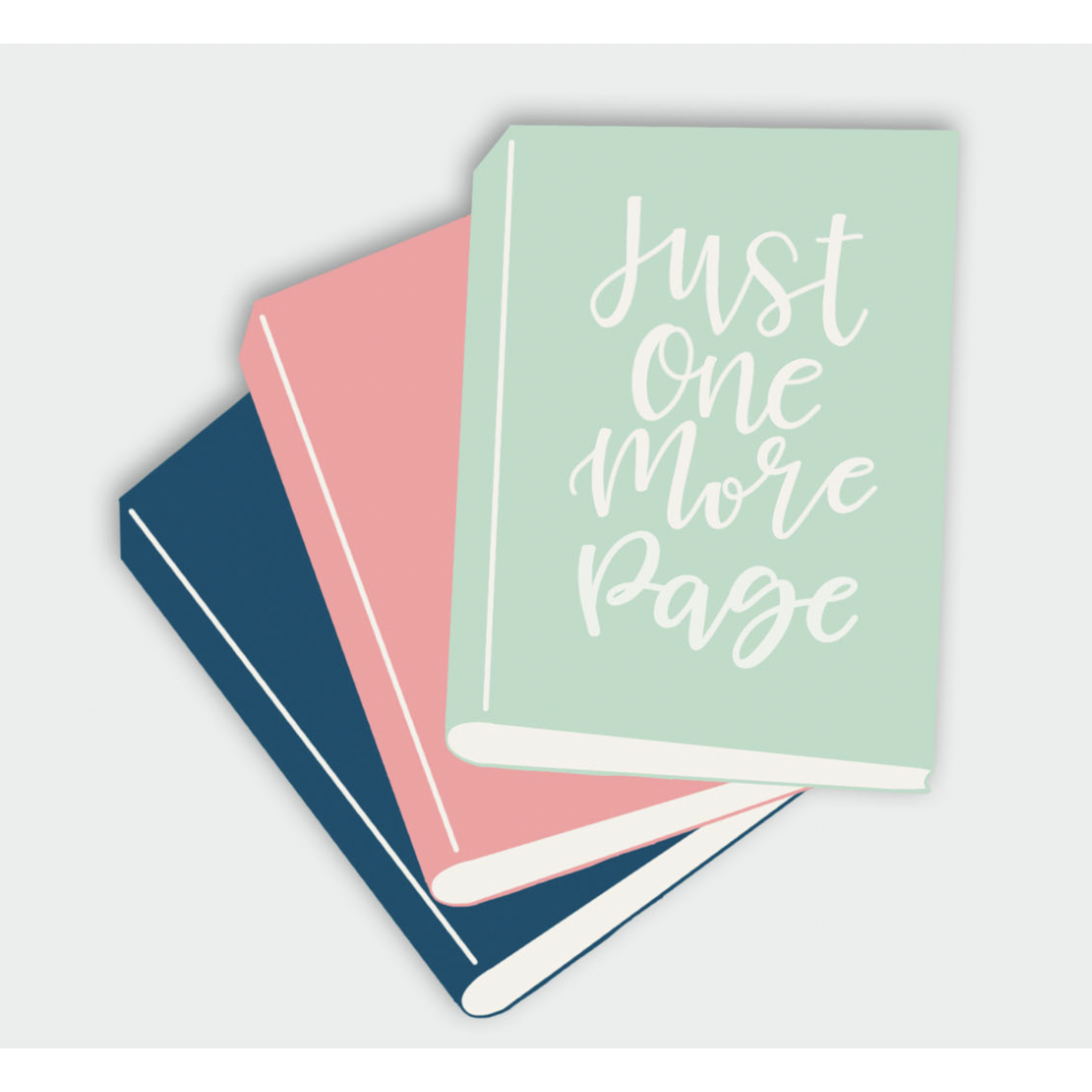Little Lovelies Studio Just One More Page — Sticker