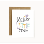 Hello Doodle Hello Little One Card