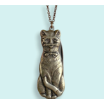 Ornamental Things Cat Knife Necklace