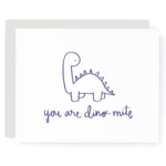 A Jar of Pickles You Are Dino-mite Thank you Card