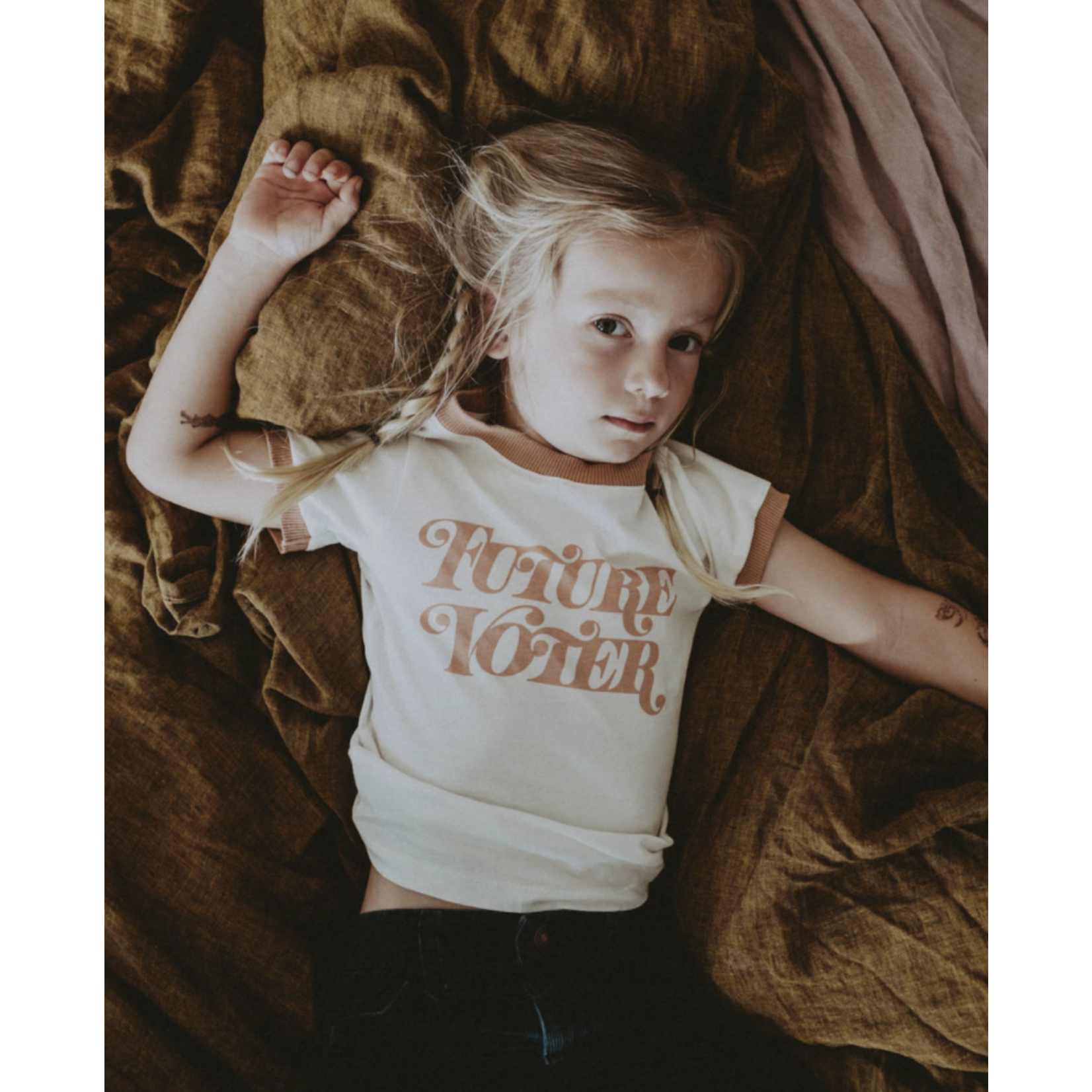 The Bee & The Fox Future Voter Kids Tee