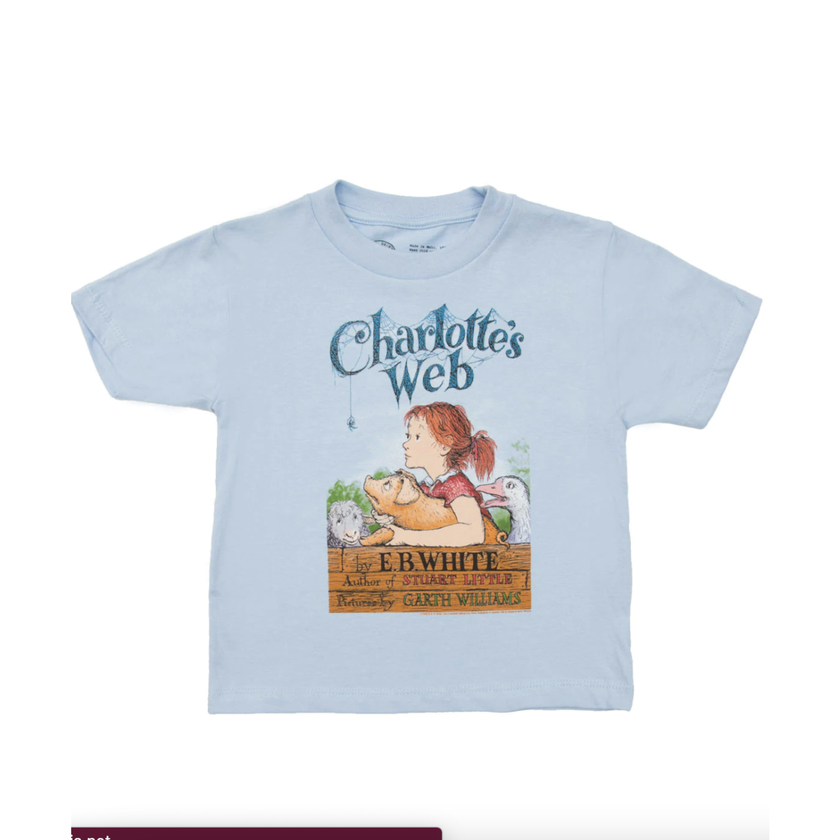 Out of Print charlotte's web tee