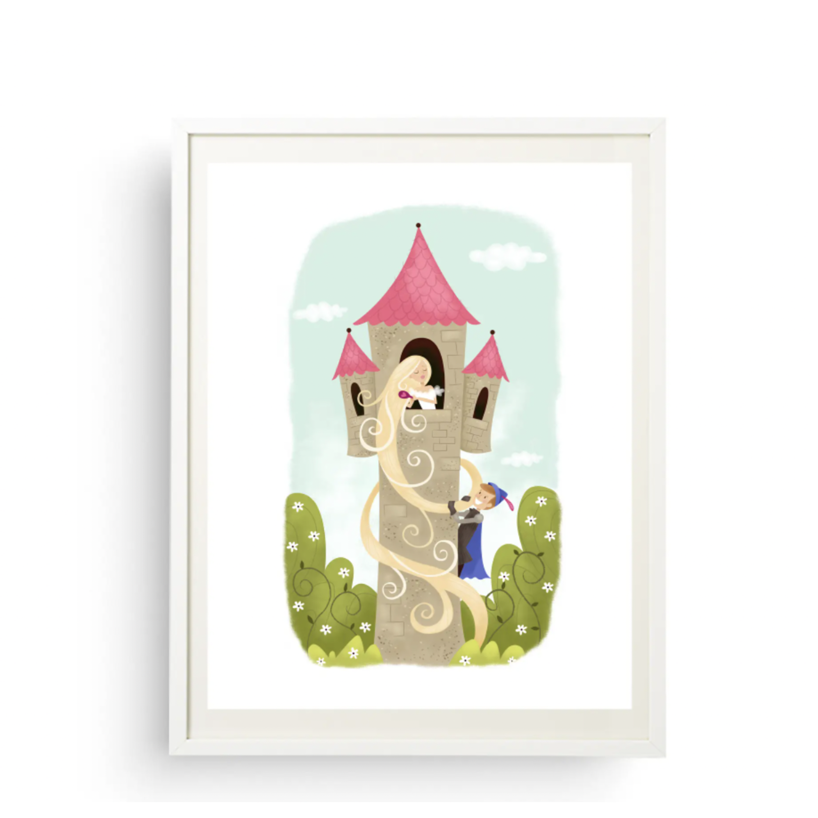 Nicole Marie Paperie Cinderella - Fairy Tale Print  Rapunzel