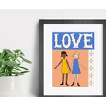 Kate Durkin Illustrations Love Print 8x10