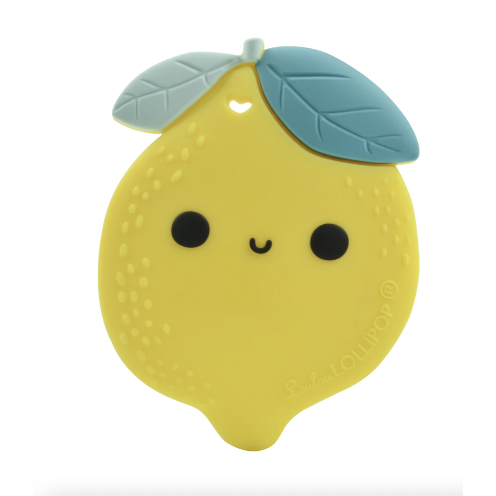 Loulou Lollipop Silicone Teether - Lemon