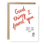 Unblushing Love Valentine Card - Found You