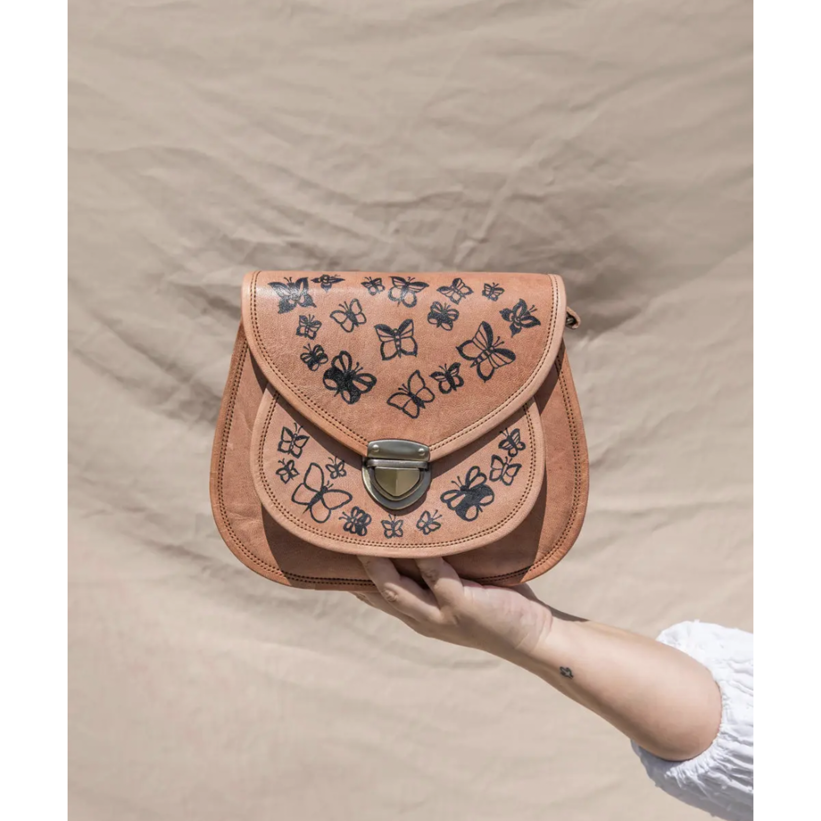 GRL Collective The Butterfly Leather Purse