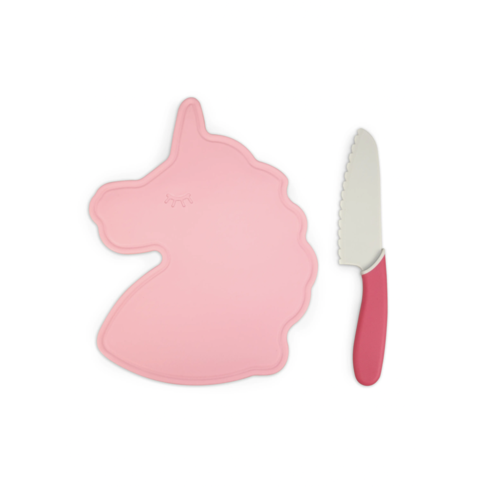 Handstand Kitchen Unicorn Cutting Board & Kid Safe Knife Set