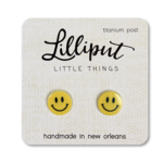 Lilliput Little Things Smiley Face Earrings