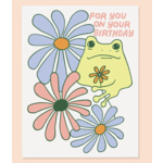 The Good Twin Birthday Frog Card