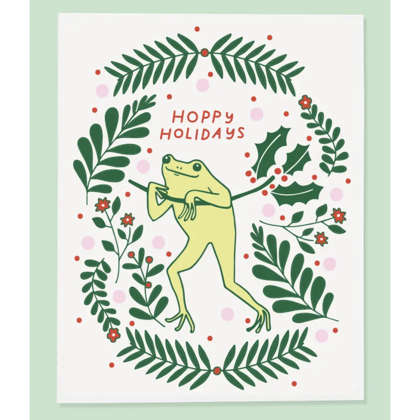 The Good Twin Froggy Holiday Card