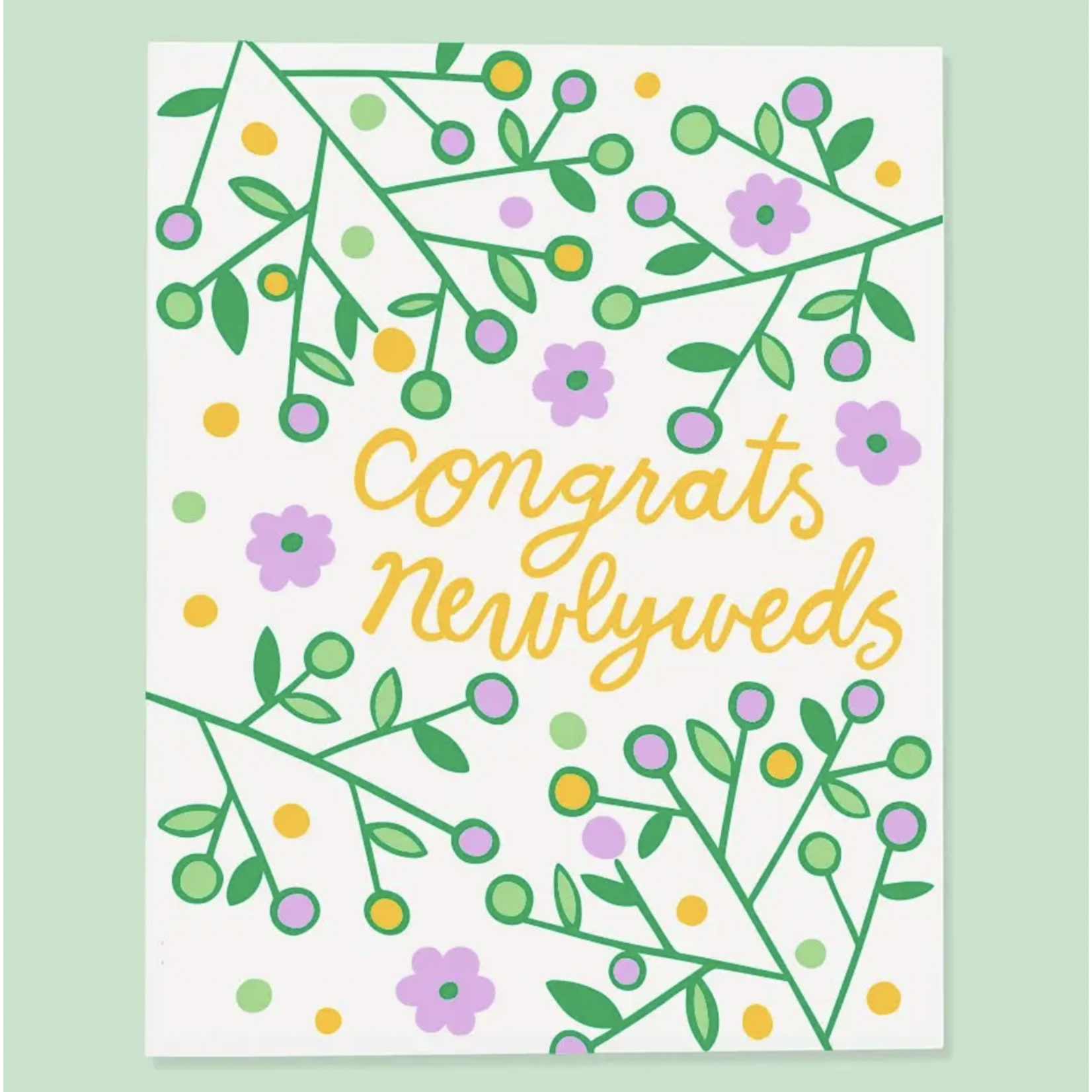 The Good Twin Newlyweds Card