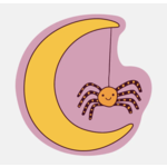 The Good Twin Spider Sticker