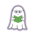 Seltzer Ghost Reading Sticker