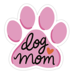 Bloomwolf Studio Dog Mom Sticker