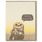 Modern Printed Matter Owl Wise AF Birthday Card