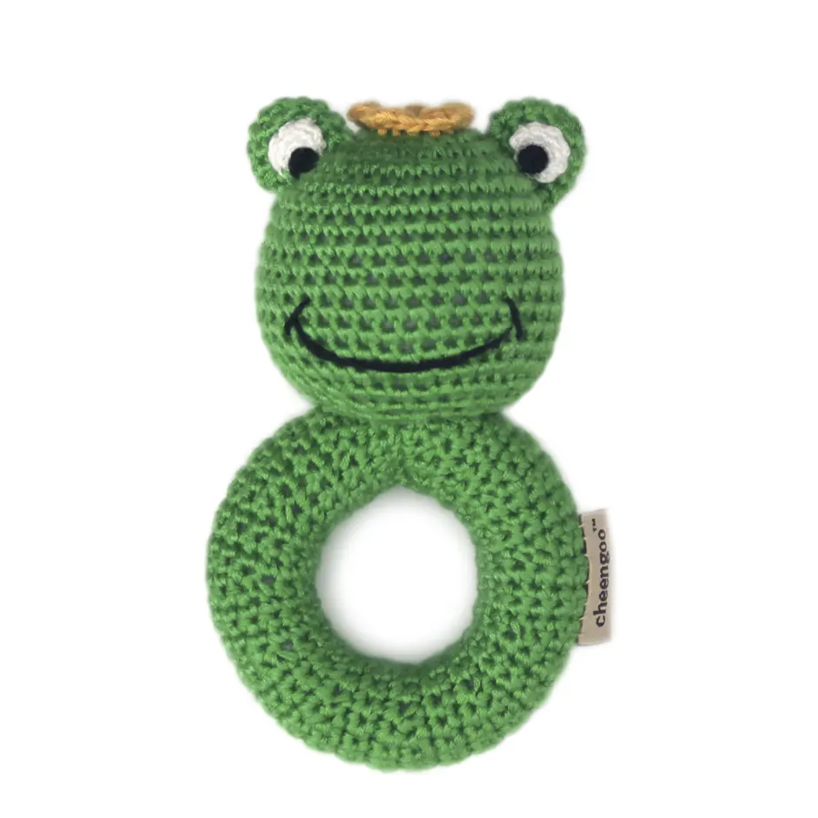 Cheengoo Ring Rattle - Frog