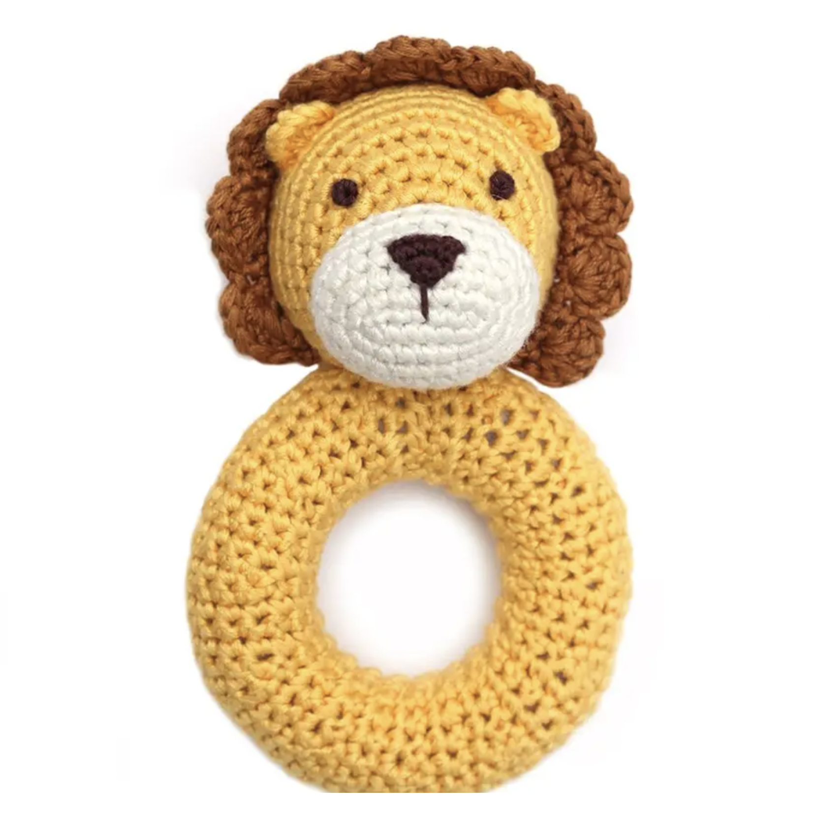 Cheengoo Ring Rattle - Lion