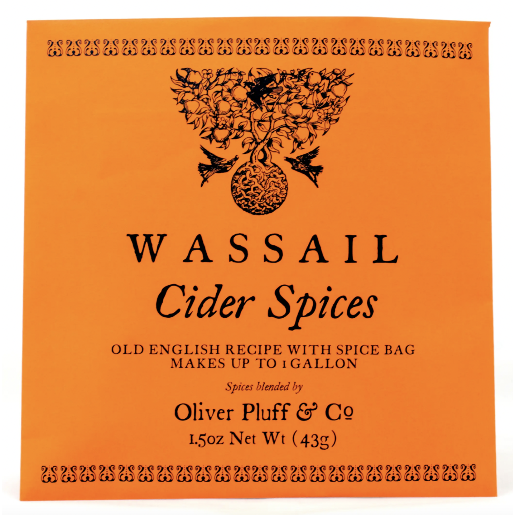 Oliver Pluff & Company Cider Spices Wassail - 1 Gallon Package