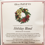 Oliver Pluff & Company Holiday Blend - 6 Teabags