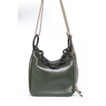 Chinese Laundry Green Bungee & Chain Bag
