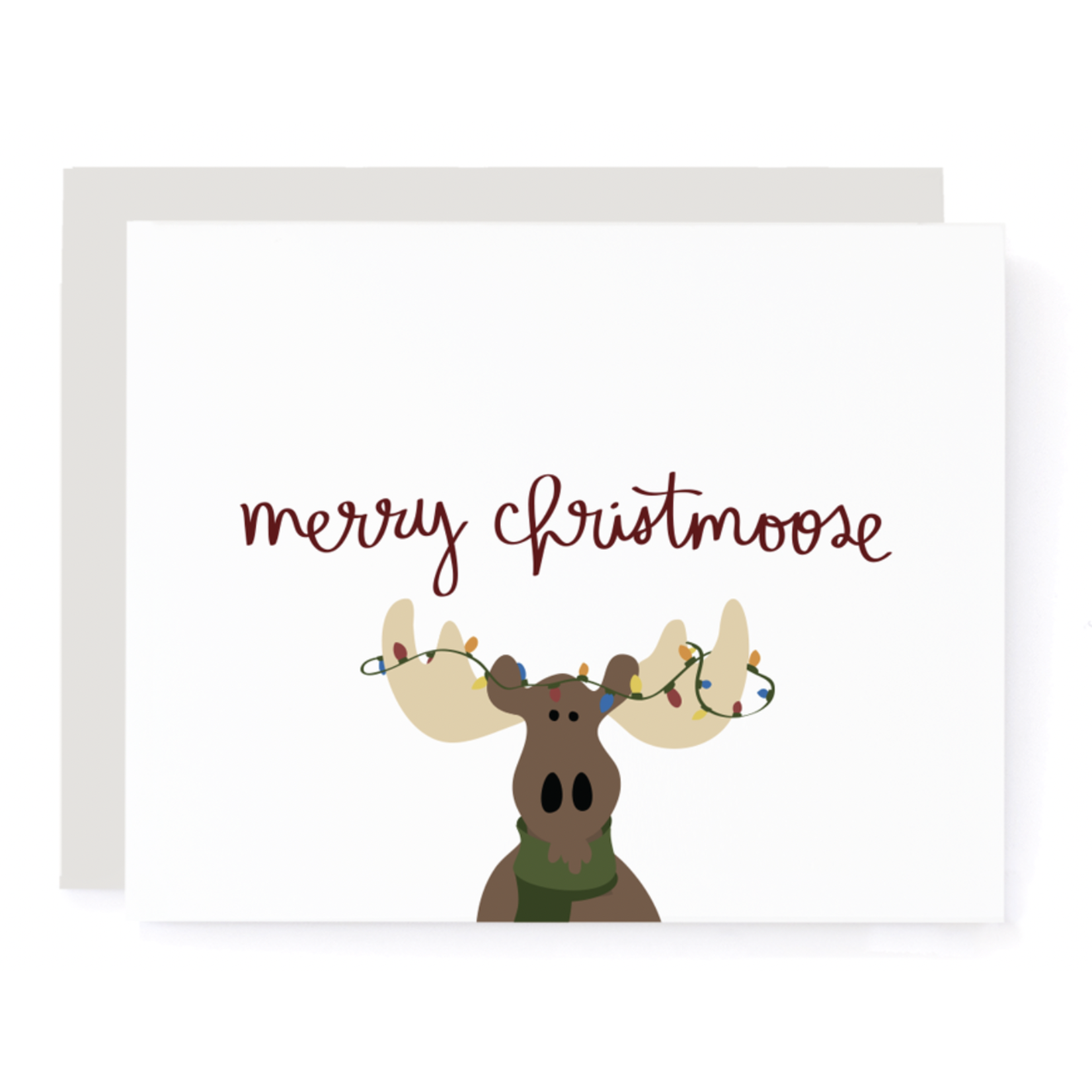 A Jar of Pickles Merry Christmoose Christmas Card