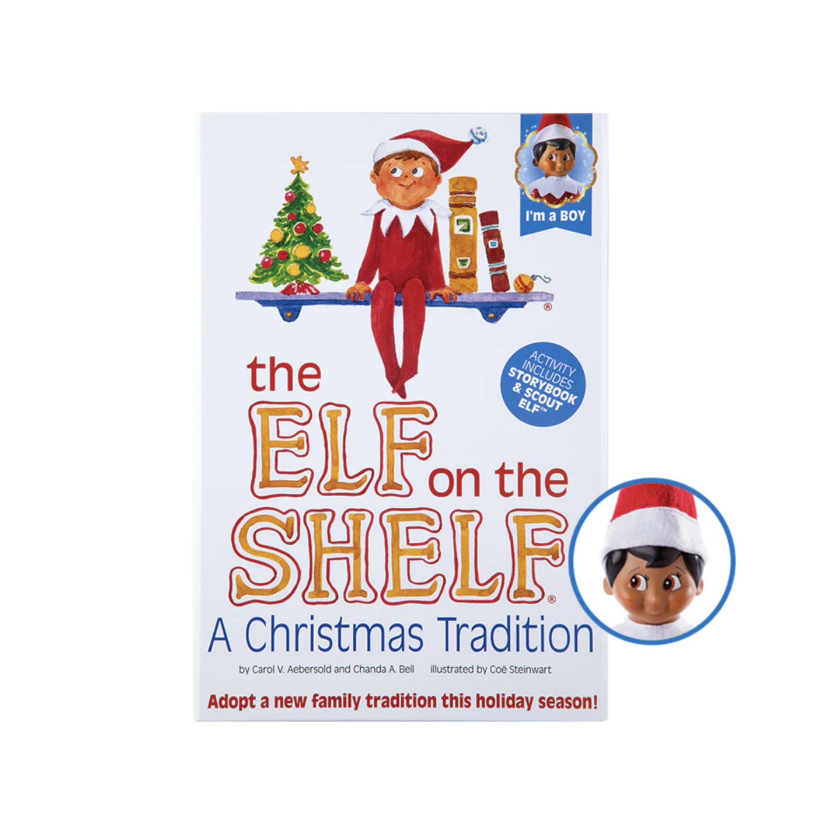 The Elf on the Shelf® Boy Dark Tone The Brass Owl