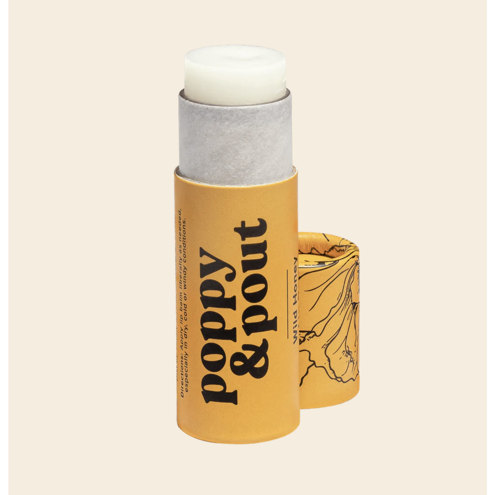 Poppy & Pout Lip Balm-Wild Honey