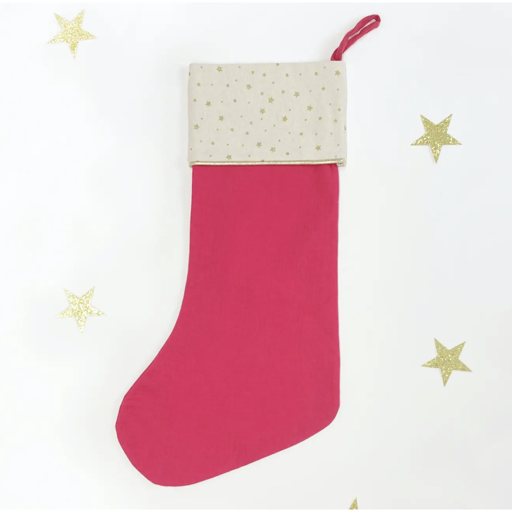 Rockahula Kids Starry Christmas Stocking - Red - FINAL SALE