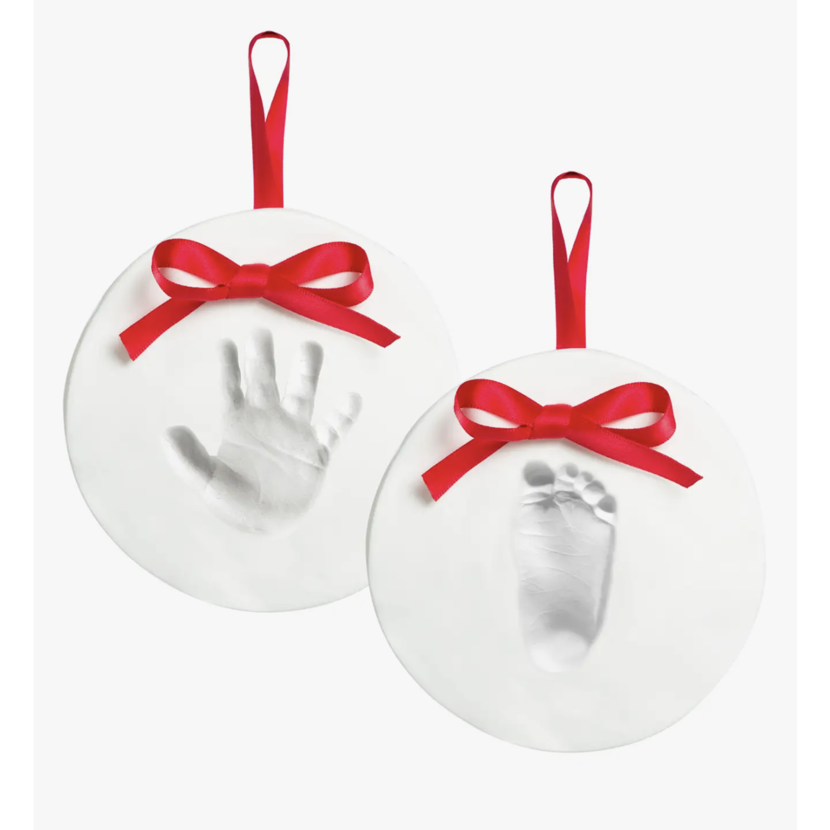 Pearhead Babyprints Ornament, Set of 2