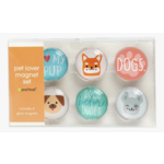 Pearhead Dog Glass Magnet Set