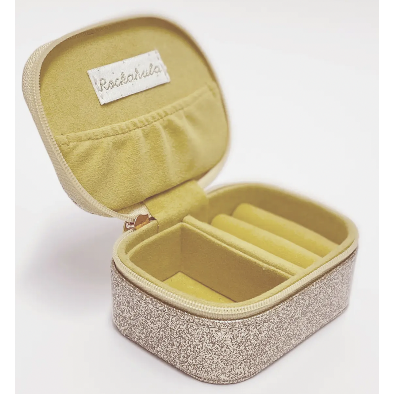 Razzle Dazzle Mini Jewellery Box - Gold - The Brass Owl