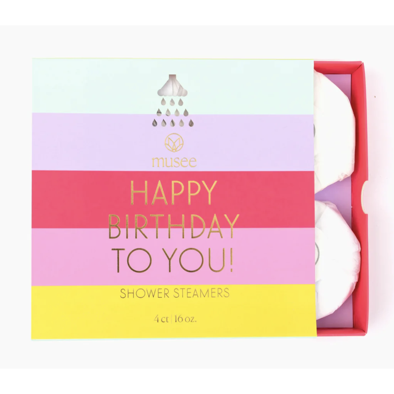 Musee Birthday Shower Steamers