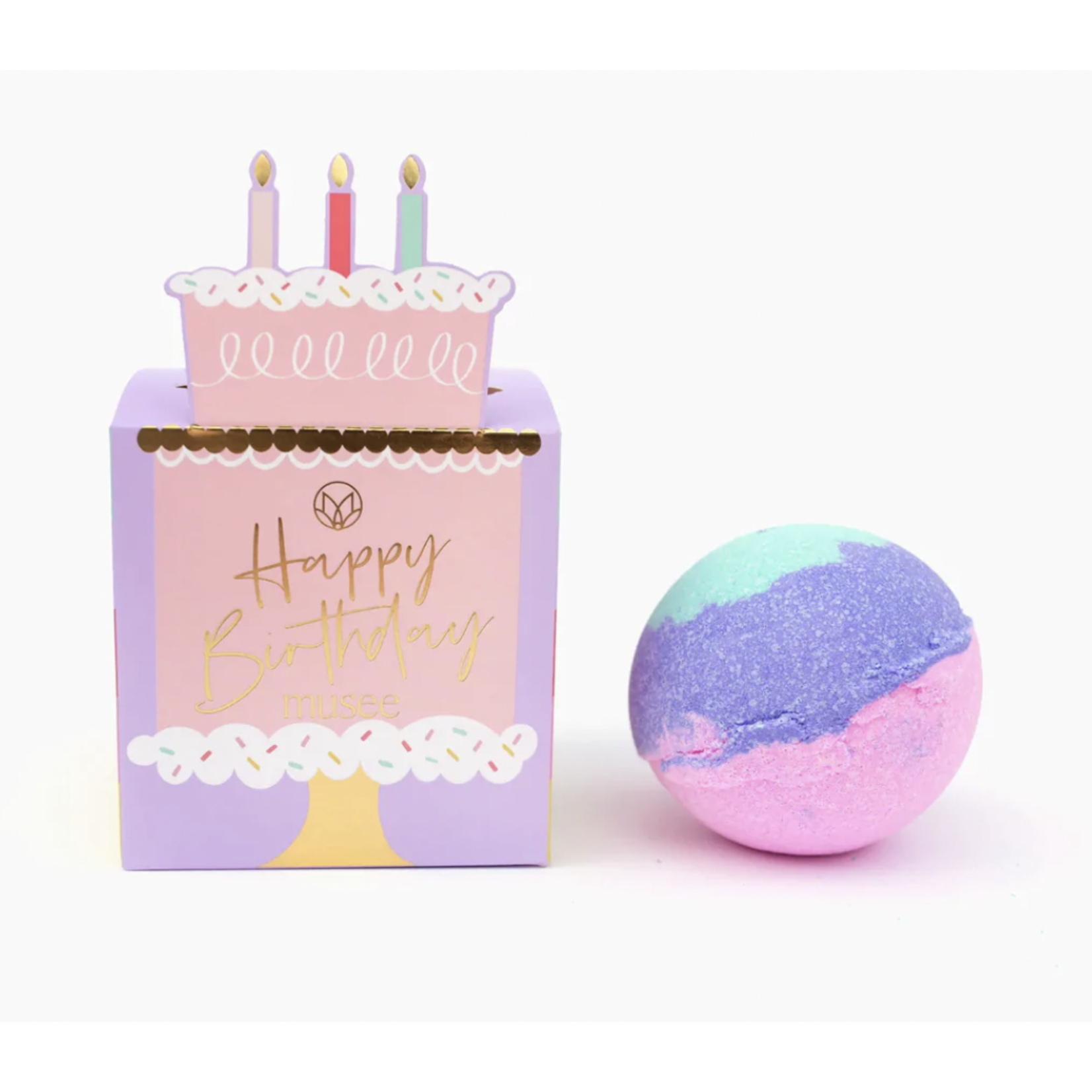 Musee Birthday Boxed Bath Bomb